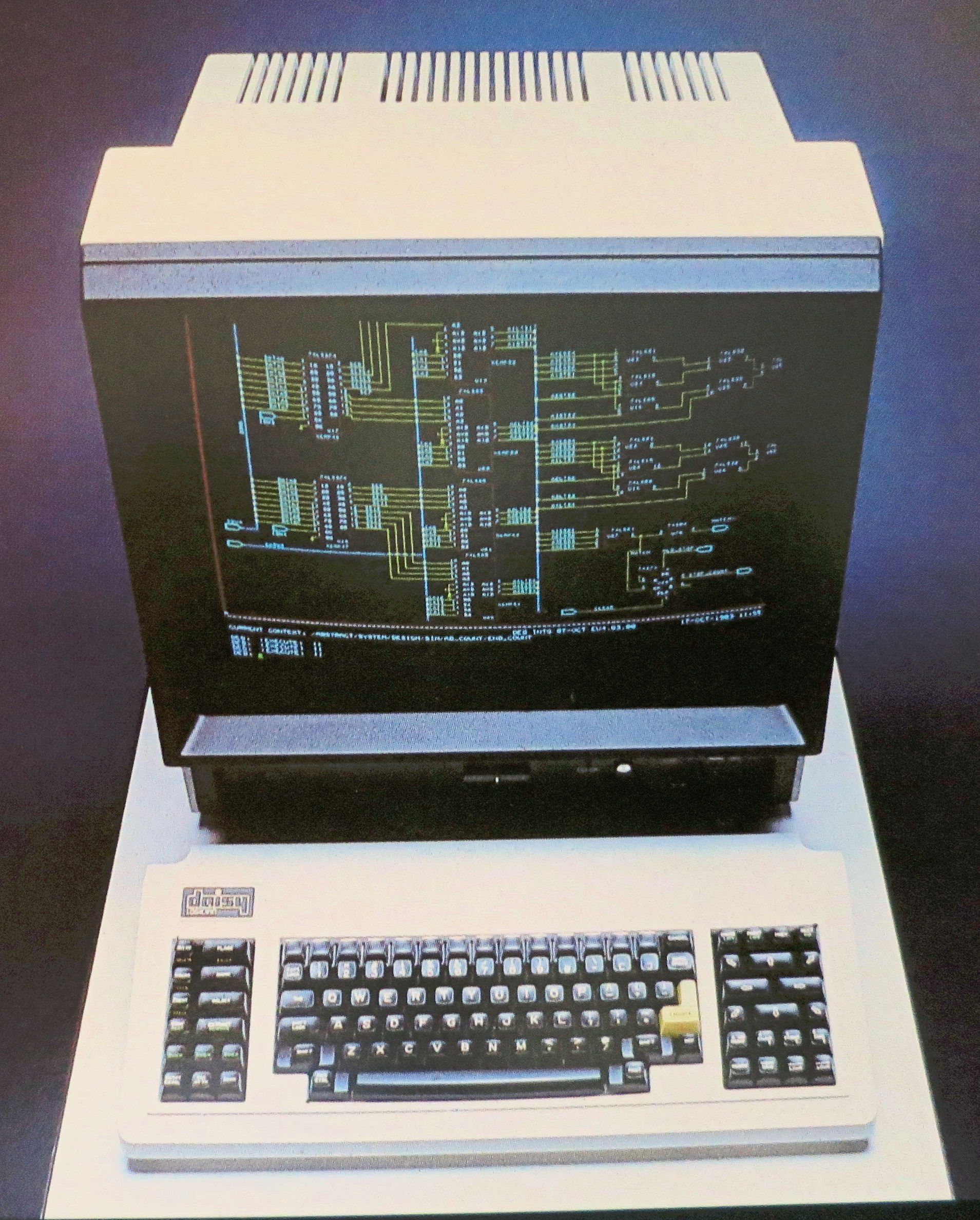 Daisy Logician workstation circa 1983. Image credit: Steve Elliott